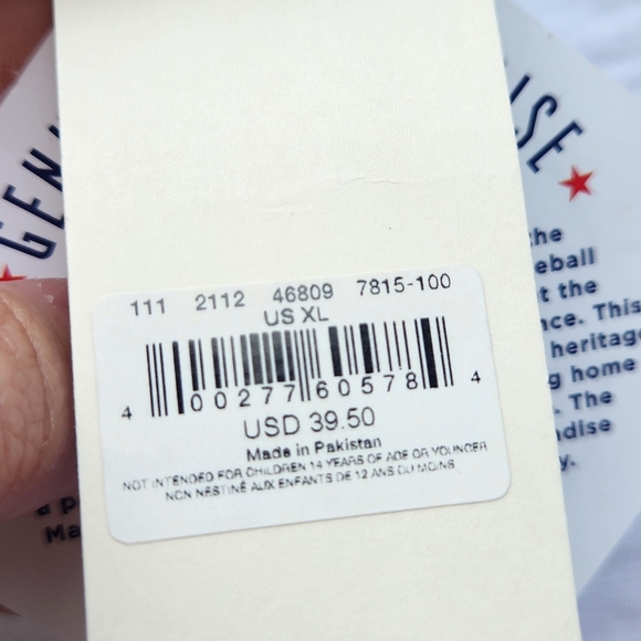 Tailgate 3/4 Raglan Sleeve Sports Tee Steel City NWT Black White - Picture 7 of 9